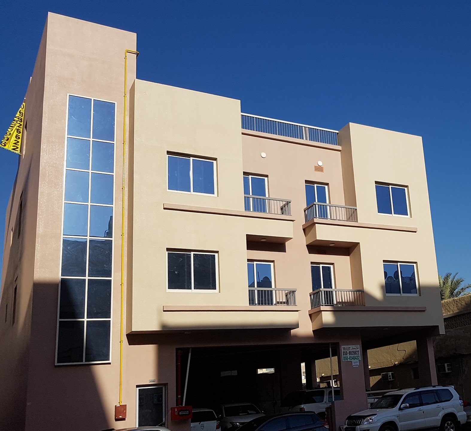 Completed residential building